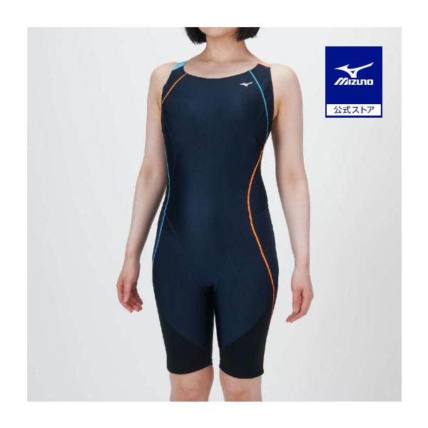 【EZ SWIM】楽に長く泳ごう。撥水素材＋浮力素材で泳ぐ姿勢をサポート！浮力5倍の機能が付いた水着です。（下半身部分比較、ミズノ調べ）