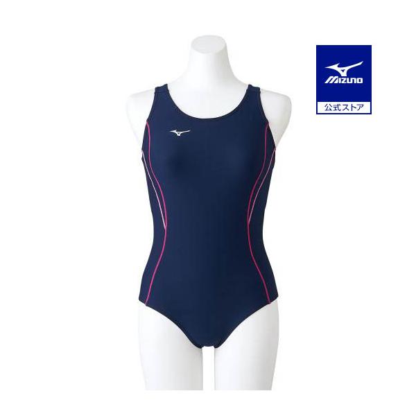 MIZUNO（ミズノ） ミズノ公式 ワンピース レディース ネイビー×ピンク