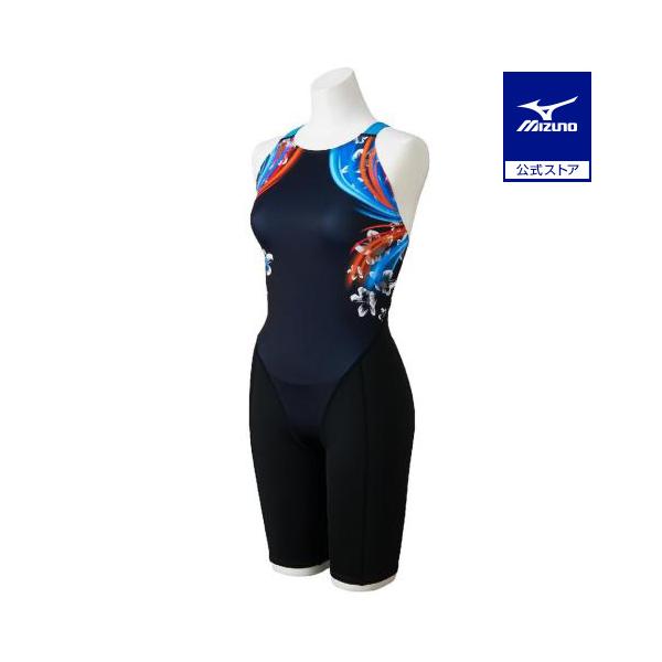 MIZUNO（ミズノ） ミズノ公式 ST Graphic/撥水 競泳用ハーフスーツ