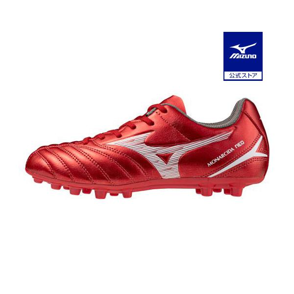 Mizuno Monarcida Neo サッカーシューズ レッド MIZUNO（ミズノ） ミズノ公式 モナルシーダNEO III SELECT Jr MG