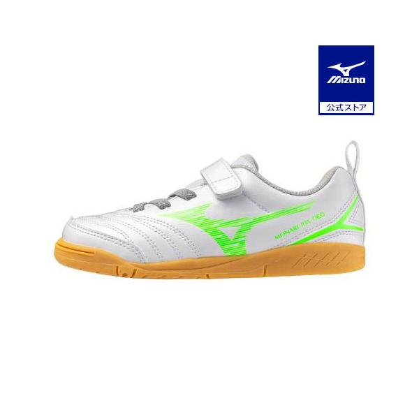 軽量・柔軟・素足感覚履きやすさと脱げにくさを追求したゴム紐＋ベルト構造を採用。キッズ専用のワイドフィットが魅力のインドアシューズ。