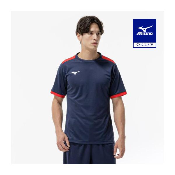 MIZUNO（ミズノ） ミズノ公式 フィールドシャツ ドレスネイビーx