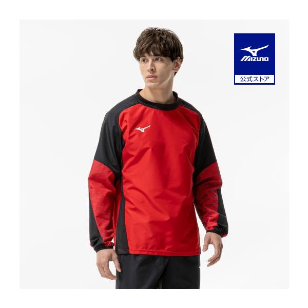 MIZUNO（ミズノ） ミズノ公式 ピステシャツ チャイニーズレッド ユニ
