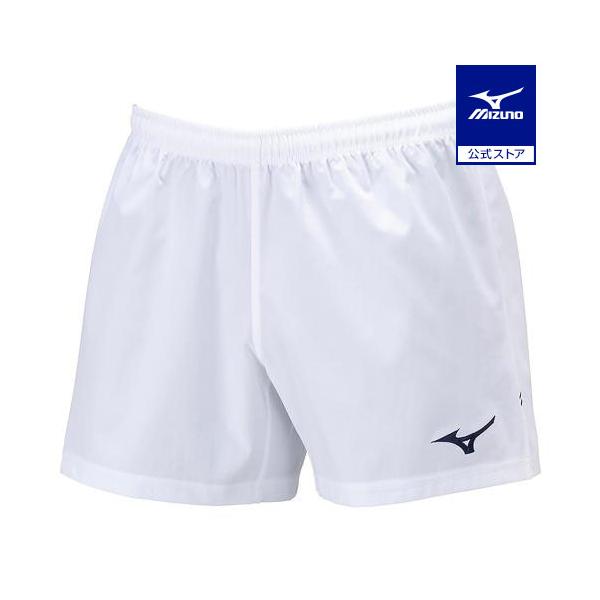 程よいストレッチを感じられる軽い布帛素材のラグビーパンツ。股下やや長めの設計。