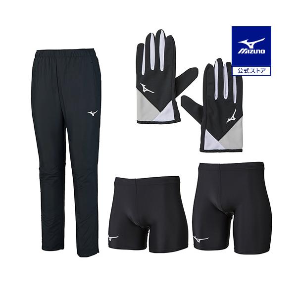 タイツ2種とブレーカーパンツがセットになったお得なセット。冬場に嬉しいレーシング手袋も付いています。＜セット内容 4点＞・レーシングタイツ(ハーフ)・レーシングタイツ(ショート)・耐久撥水ブレーカーパンツ・レーシンググローブ