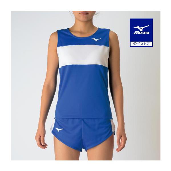 胸帯タイプの切り替えデザインがスポーティなレーシングシャツ