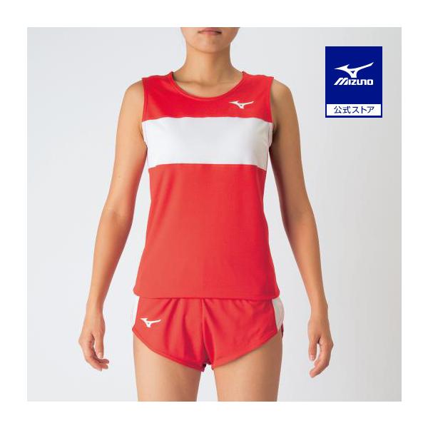 胸帯タイプの切り替えデザインがスポーティなレーシングシャツ