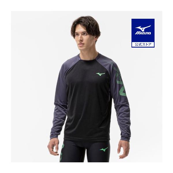 スポーティーなデザインのN-XT長袖シャツ。練習、移動着として着用できるアイテム。