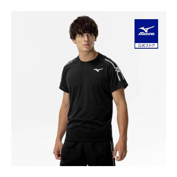 MCラインがポイントのシンプルなクイックドライのプラクティスシャツ。汗をかいてもさらっと快適。