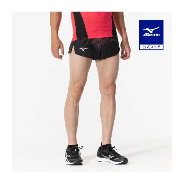 ミズノMTCドライエアロフローレーシングシャツ 陸上競技 ブラック×ネオミント MIZUNO ミズノ公式 汗処理/通気 MTCドライエアロフロー