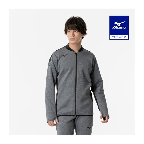 ストレッチ性に優れた素材で動き易いジャケット。陸上競技全般のアップや移動など様々なシーンで使えるアイテムです。