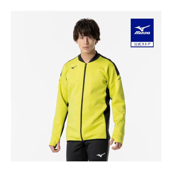 ストレッチ性に優れた素材で動き易いジャケット。陸上競技全般のアップや移動など様々なシーンで使えるアイテムです。