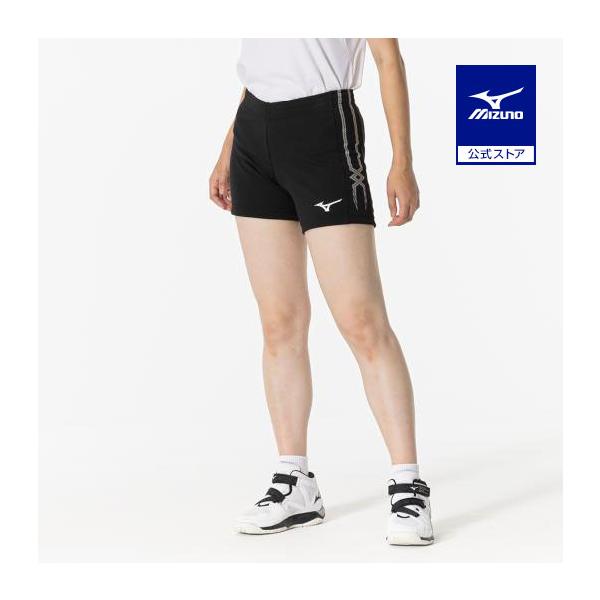 Mizuno バレーボールパンツ 3XL ブラック/グリーン Mizuno バレーボールパンツ 3XL ブラック/グリーン 楽天市場