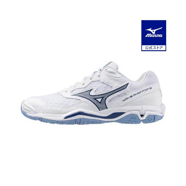 【送料無料】ミズノ ウエーブファントム3(ハンドボール) ホワイト×ネイビー Mizuno X1GA226097