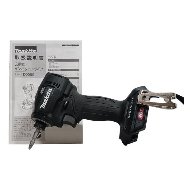 未使用 本体のみ マキタ 40V インパクト TD005GZ