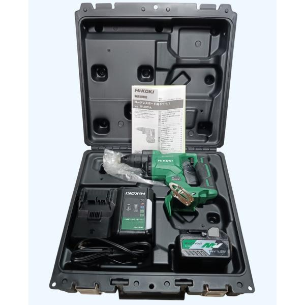 未使用 HiKOKI 36V コードレスボード用ドライバ W36DYA (XP) 緑