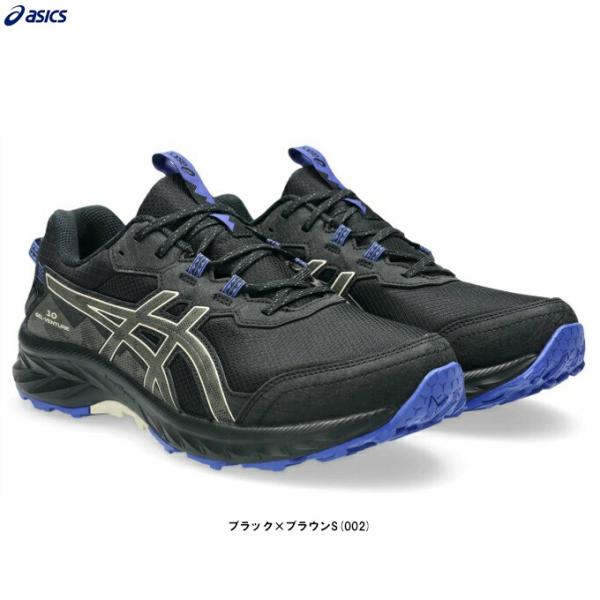 ASICS（アシックス）GEL-VENTURE 10 WATERPROOF ゲルベンチャー10 ウォータープルーフ（1011B965）トレイルラン ランニングシューズ 防水 メンズ