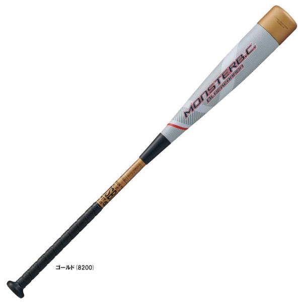 モンスターブラックキャノン　83cm ゼット（ZETT）（メンズ）軟式用バット 野球 一般 モンスター ブラック