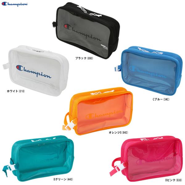 ■品番C3-YB722B■商品説明軽量なエアーメッシュ素材のシューズバッグです。持ち手のバックルを使い、他のスポーツバッグなどに装着することも可能です。正面にChampion(チャンピオン)ロゴのプリント入り。■素材ポリエステル100％■カ...