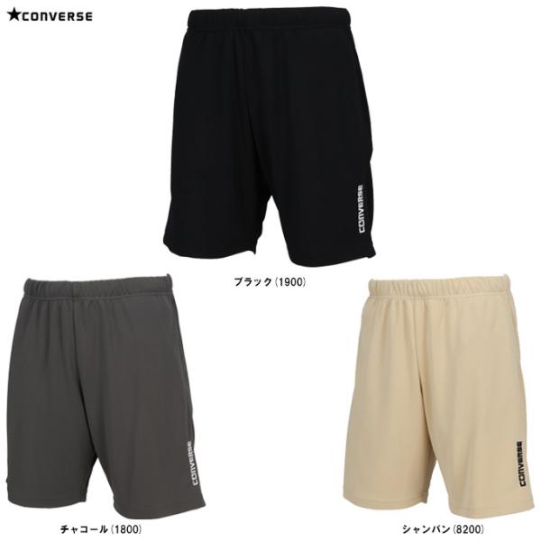 ◆メール便対応商品◆【チャコールのみ】CONVERSE（コンバース）ショートパンツ（CA231881）スポーツ ハーフパンツ プラパン 短パン 吸汗速乾 ユニセックス