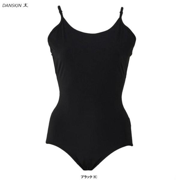 ◆メール便対応商品◆【ブラックのみ】DANSKIN（ダンスキン）SKINISHレオタード（DA17100）ヨガ フィットネス インナー 吸汗速乾 抗菌防臭 レディース