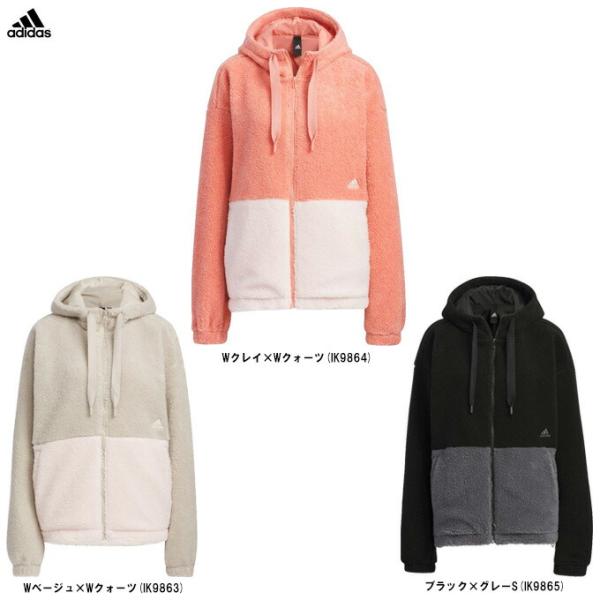 adidas（アディダス） 【ピンク/XLのみ】Wカラーブロック ルーズ