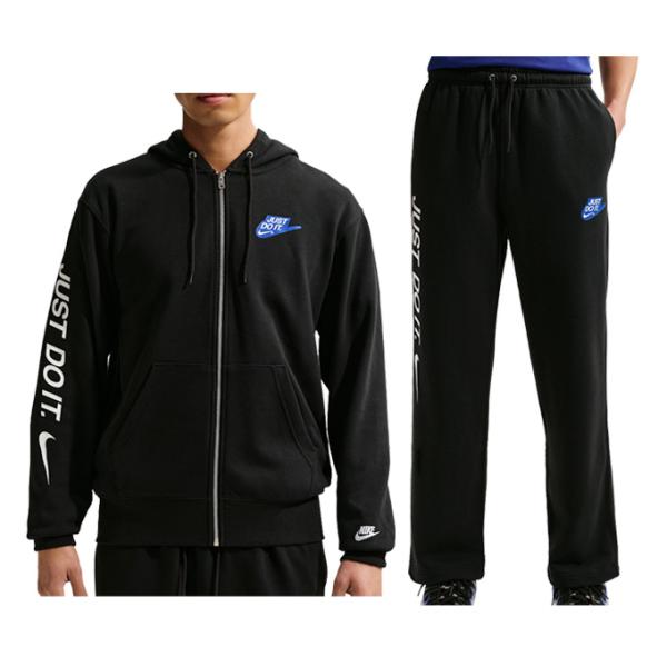 NIKE（ナイキ） フレンチ テリー フルジップ パーカー オープンヘム