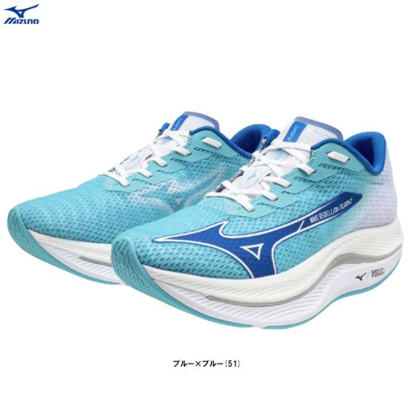 MIZUNO（ミズノ）ウエーブリベリオンフラッシュ2 WAVE REBELLION FLASH2（J1GC2435）マラソン ジョギング ランニングシューズ スポーツ 2E相当 メンズ