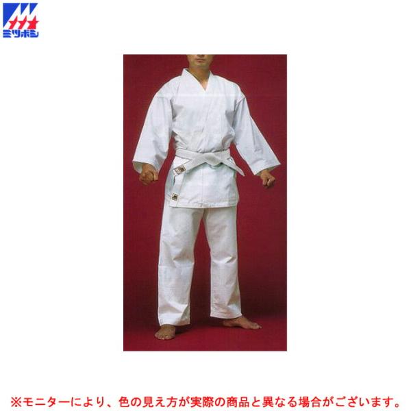 ■品番K-200■商品詳細ミツボシの小、中学生向けの空手衣です。空手着上衣・ズボン・白帯の3点セット。内紐付き。■素材綿100％■カラーホワイト■サイズ3号(適合身長：150〜160cm)[平置き実寸]サイズ：着丈 / 身幅 / 袖丈 / ...