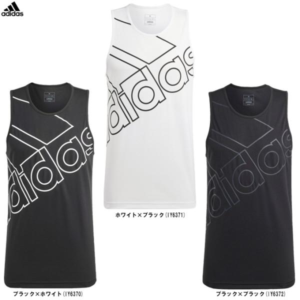 ◆メール便対応商品◆adidas（アディダス）TRN グラフィック タンクトップ（KTF42） ランニング シャツ トップス ノースリーブ メンズ