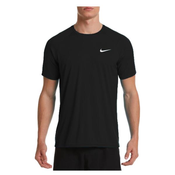 ◆メール便対応商品◆NIKE（ナイキ）エッセンシャル S/S ハイドロガード（NESSA586）スポーツ ラッシュガード ウェア 水陸両用 UVカット メンズ