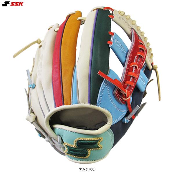 エスエスケイ（SSK） 限定 軟式用グラブ カラフルシリーズ 内野手用
