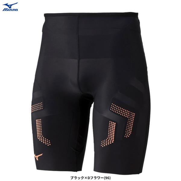 MIZUNO（ミズノ）バイオギアソニックST ハーフタイツ（U2MBD532）陸上競技 トラック ランニング マラソン コンプレッション スパッツ ユニセックス