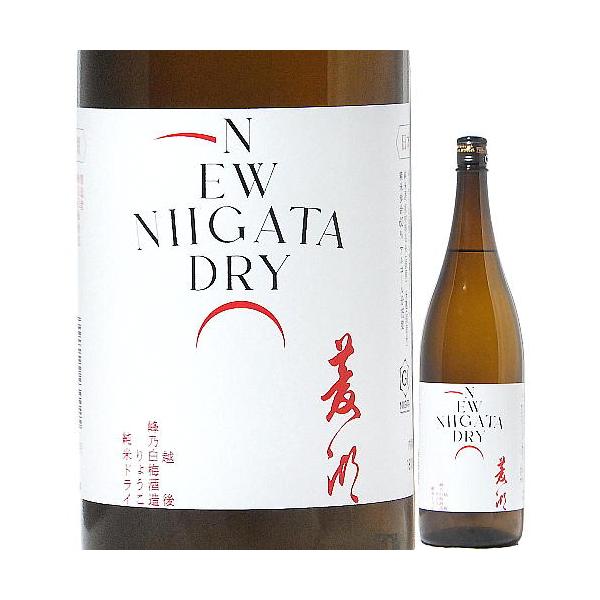 日本酒 辛口 菱湖 純米 ドライ NEW NIIGATA DRY 1回火入れ 1800ml（峰乃白梅酒造/新潟）