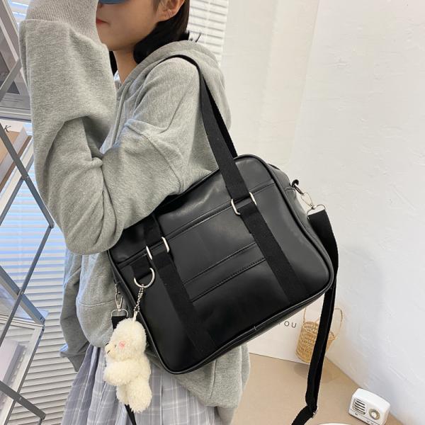 スクールバッグ 合皮 JK鞄 制服 学生鞄 JK 子供 学生鞄 学生バッグ 学生かばん トートバッグ コスプレ 女子高生 中学生 バッグ イベント用多機能