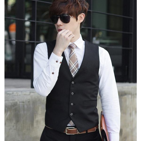 SLDO. ブラック メンズベスト Sサイズ mizusyou_yieryuan02