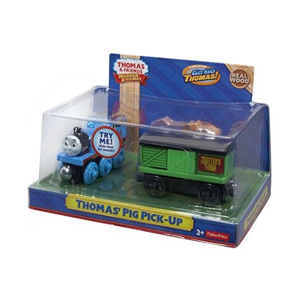 送料無料 きかんしゃトーマス 木製レールシリーズ Thomas Pig Pick Up