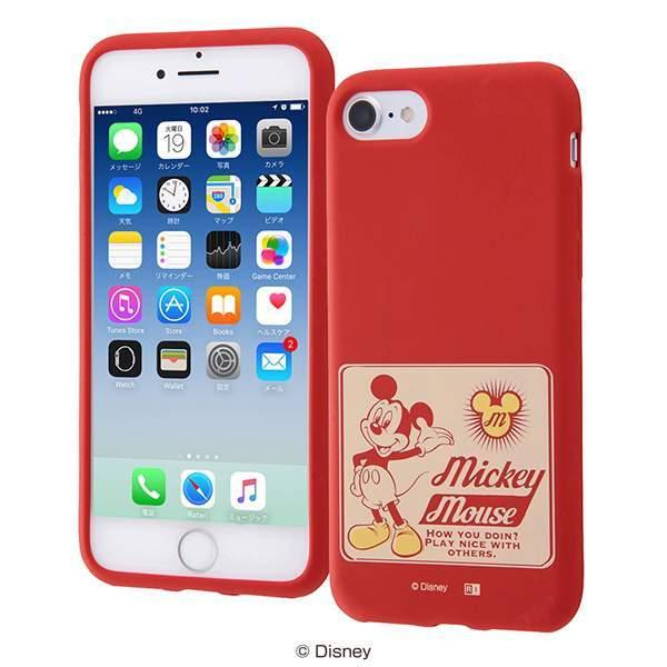 ディズニー Iphone Se 第2世代 第3世代 8 7 シリコン ケース カバー ミッキ バリアスレーベル 通販 Yahoo ショッピング