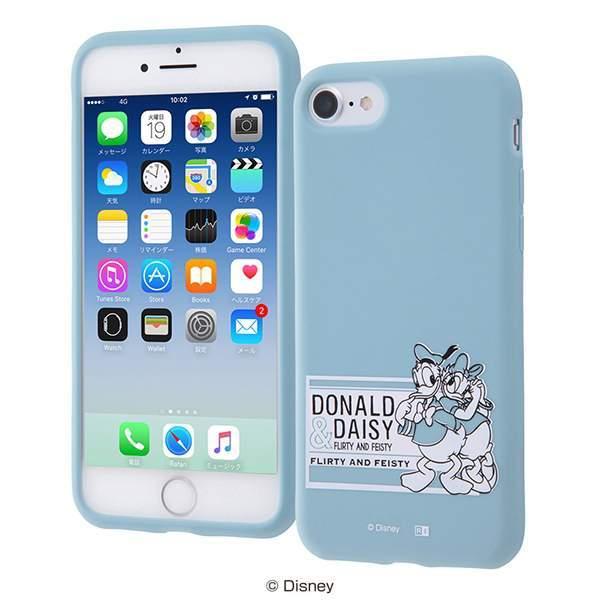 ディズニー Iphone Se 第2世代 第3世代 8 7 シリコン ケース カバー ドナル バリアスレーベル 通販 Yahoo ショッピング