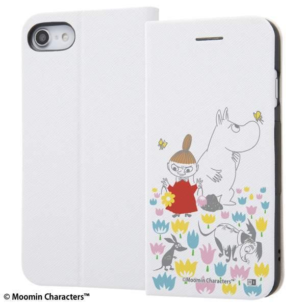ムーミン Iphone Se 第2世代 第3世代 8 7 手帳型 ケース カバー マグネットタイプ 留め具なし Icカード収納 大きめ収納 ストラップ ホール 付き 通し穴 バリアスレーベル 通販 Yahoo ショッピング
