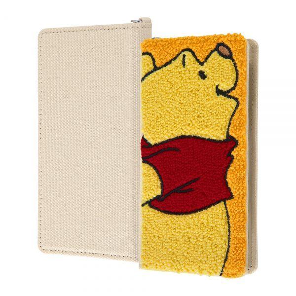 ディズニー 各種スマートフォン 手帳型 ケース カバー スマートフォン ディズニーキャラクター 汎用 Flex Ssサイズ サガラ刺繍 プー バリアスレーベル 通販 Yahoo ショッピング