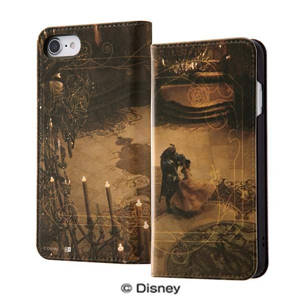 ディズニー Iphone Se 第2世代 第3世代 8 7 手帳型 ケース カバー 美女と野獣18 バリアスレーベル 通販 Yahoo ショッピング