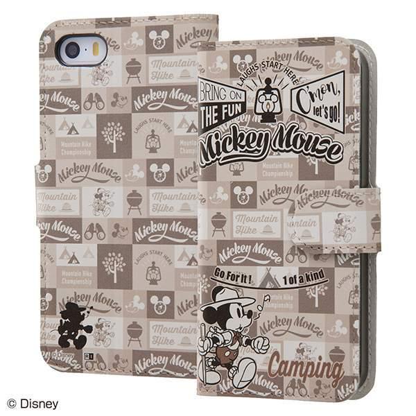 ディズニー Iphone Se 5s 5 手帳型 ケース カバー ミッキーマウス15 Ij バリアスレーベル 通販 Yahoo ショッピング