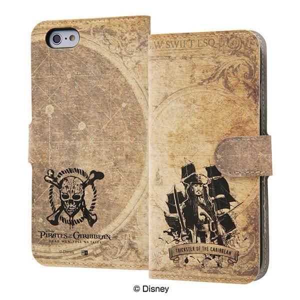 ディズニー Iphone 6s 6 手帳型 ケース カバー パイレーツ オブ カリビアン 最後の海賊 5 Ij バリアスレーベル 通販 Yahoo ショッピング