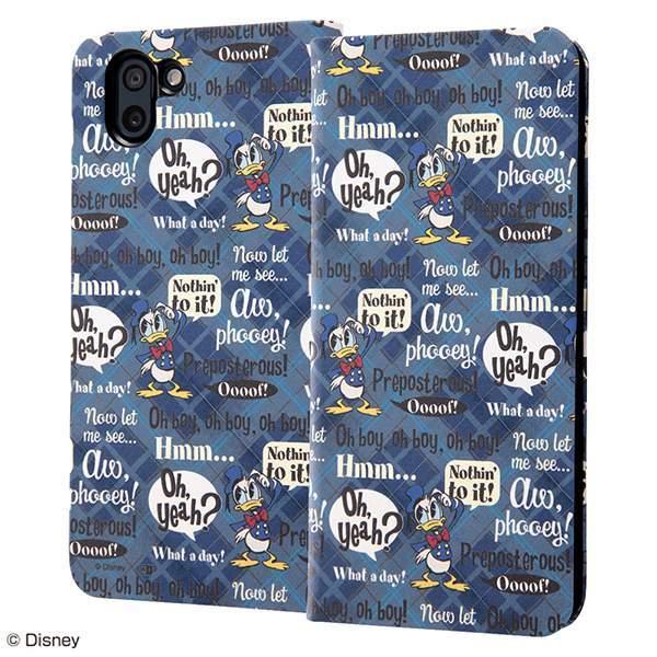 ディズニー Aquos R2 手帳型 ケース カバー マグネット スリム ドナルドダック 001 In Da バリアスレーベル 通販 Yahoo ショッピング