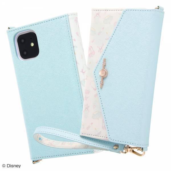 ディズニー Iphone 11 手帳型 ケース カバー 手帳型レザーケース Collet チャーム ストラップ付き アリエル R バリアスレーベル 通販 Yahoo ショッピング