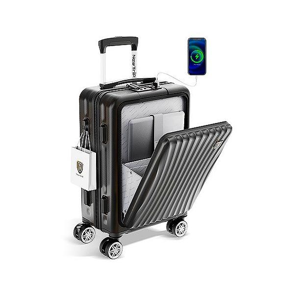 【送料無料】ニュートリップ スーツケース キャリーケース NT-GB0702 ブラック Sサイズ(1〜3泊) 機内持ち込み