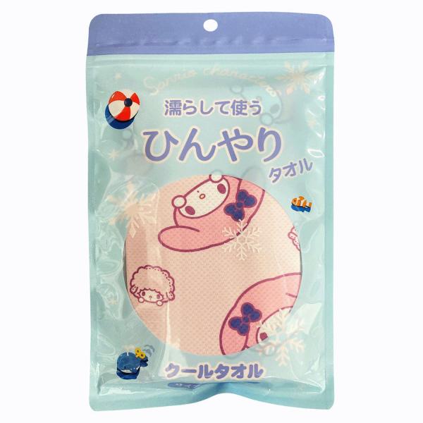 マイメロディ 濡らして使うひんやりタオル クールタオル 約30×100cm