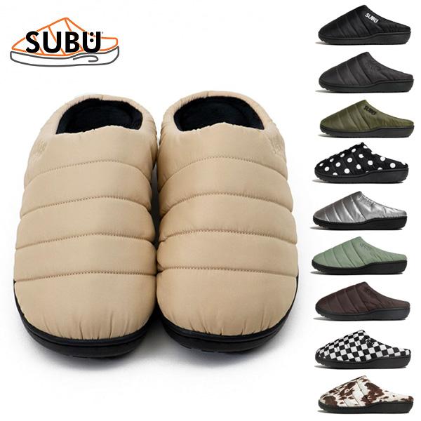 SUBU（スブ） サンダル スリッパ 起毛加工 ボア 秋 冬用 外履き