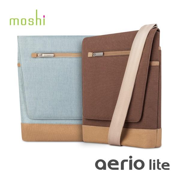 ���b�Z���W���[�o�b�O �����Y ���f�B�[�X iPad�Ή� �V�����_�[�o�b�O �΂߂��� ���V MacBook 12�C���`�Ή� moshi  Aerio Lite ���������i�����+900�~�j